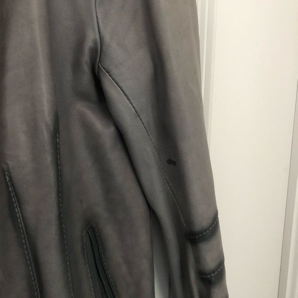 THEORY Moto Style leather jacket - medium - Picture 5 of 9